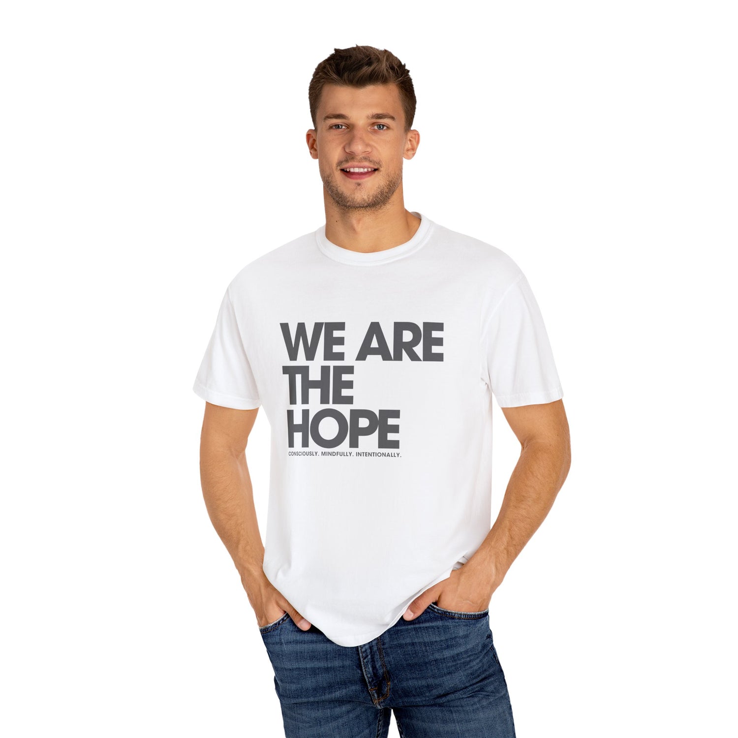 Inspiring Unisex Garment-Dyed T-Shirt - &
