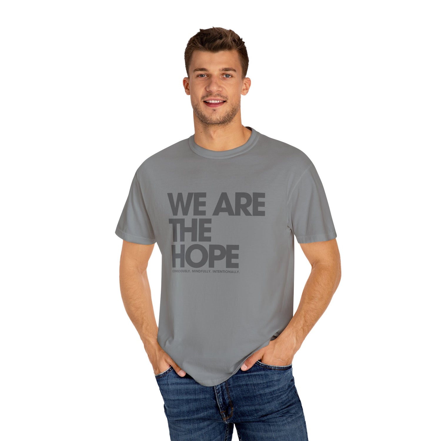 Inspiring Unisex Garment-Dyed T-Shirt - &